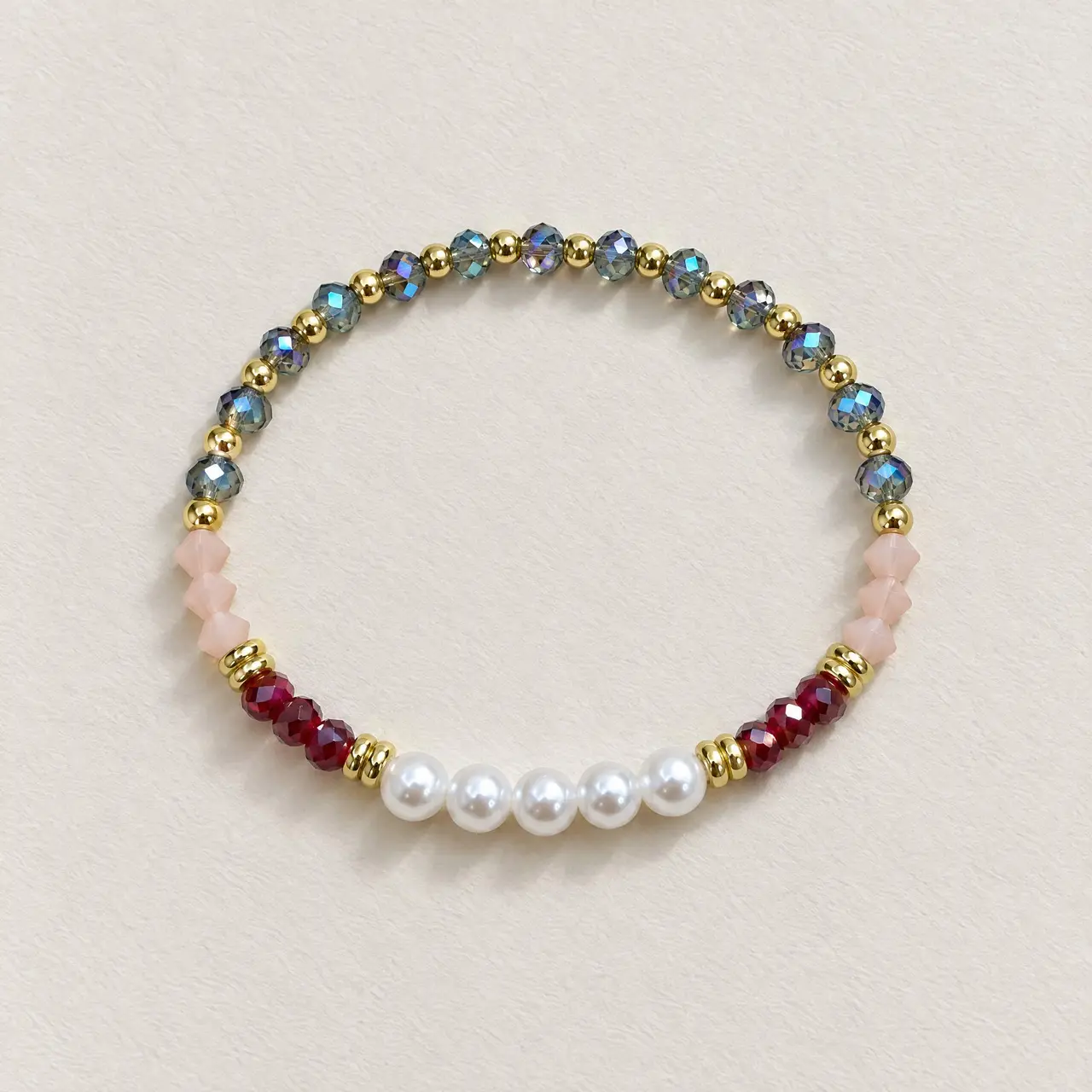 Fotografía de Pulsera Perlas Cristal