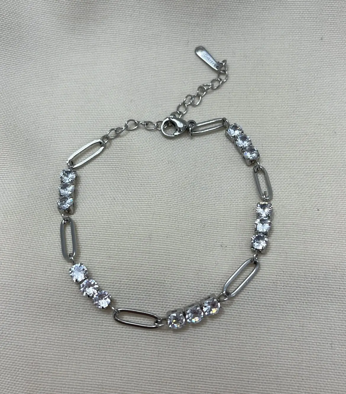 Fotografía de Pulsera Cadena Circonia Silver