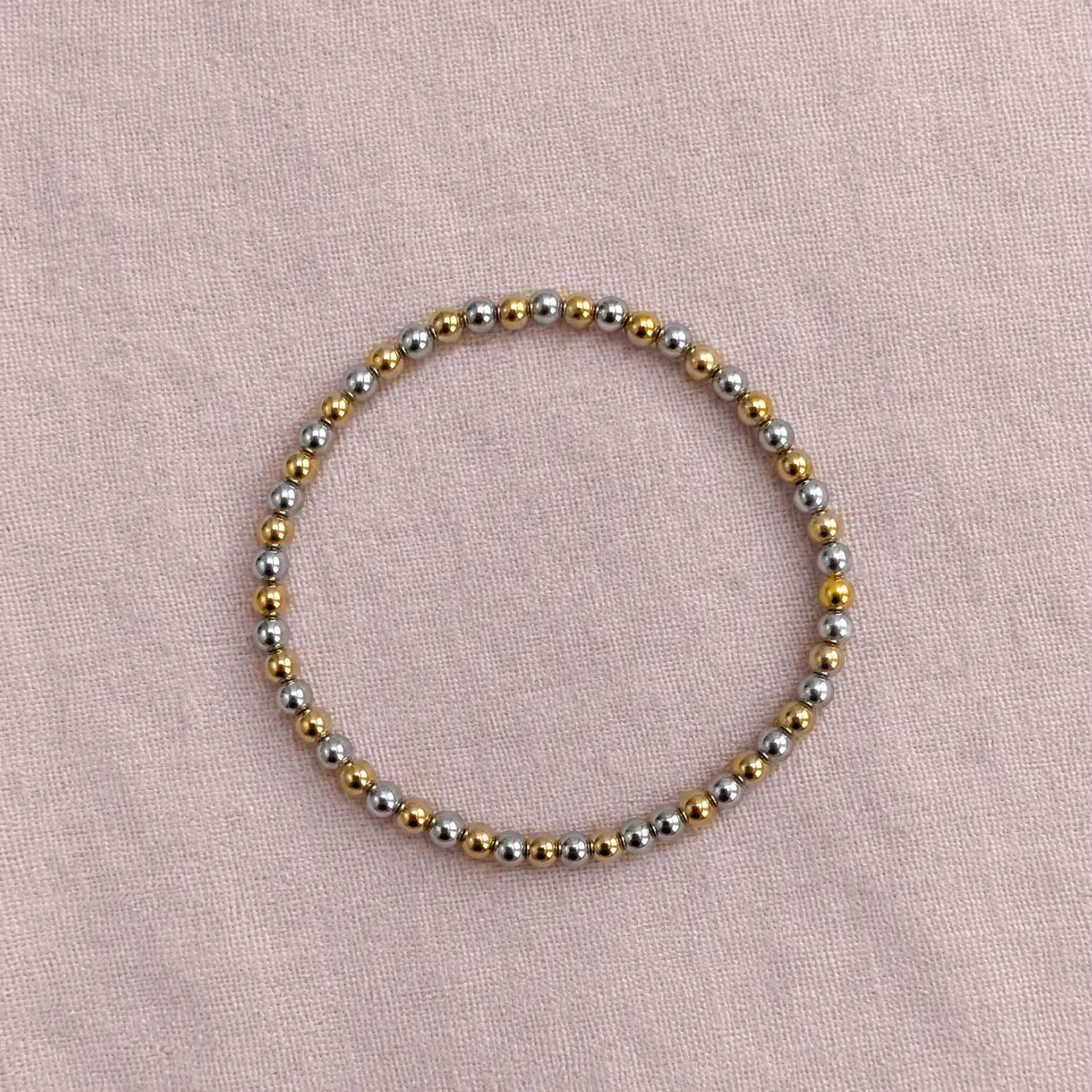 Fotografía de Pulsera Esferas Chica Bicolor