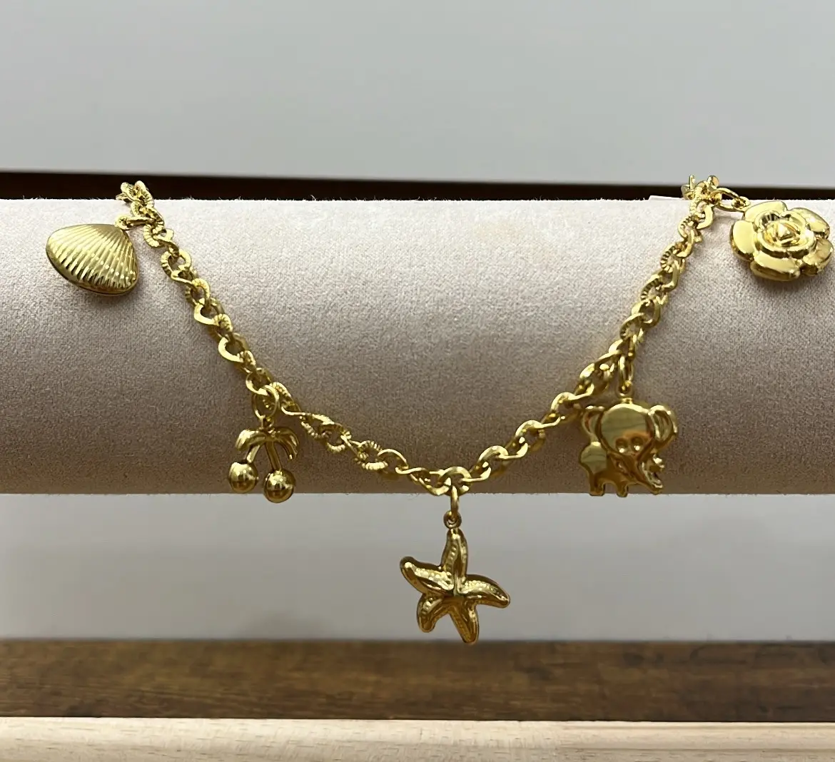 Fotografía de Pulsera Dijes Mar Gold